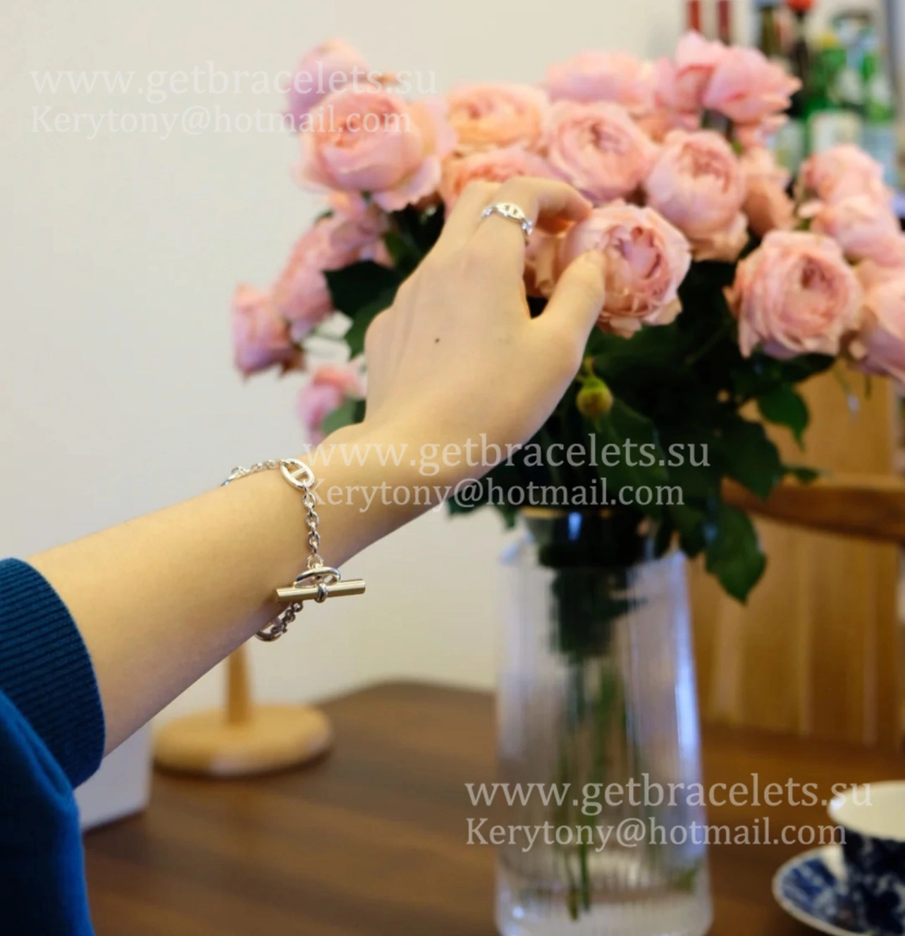 Hermes Farandole Bracelet in Sliver Gift High-End Fine Women