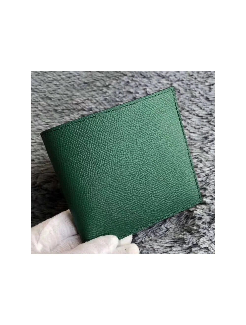 Hermes Green MC2 Copernic Compact Wallet