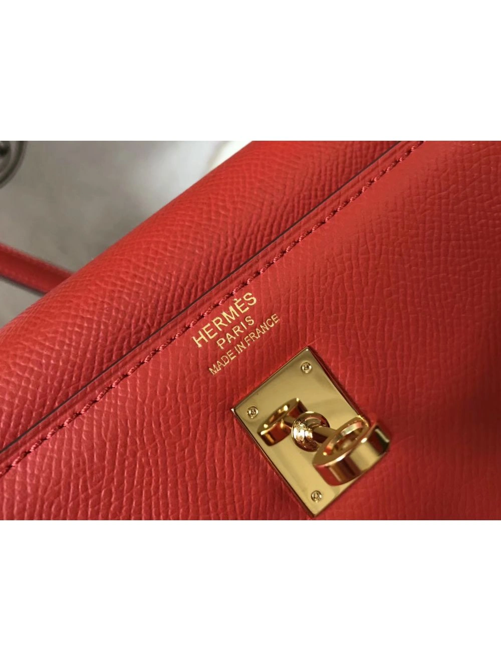 Hermes Kelly 25cm Sellier Bag In Piment Epsom Leather