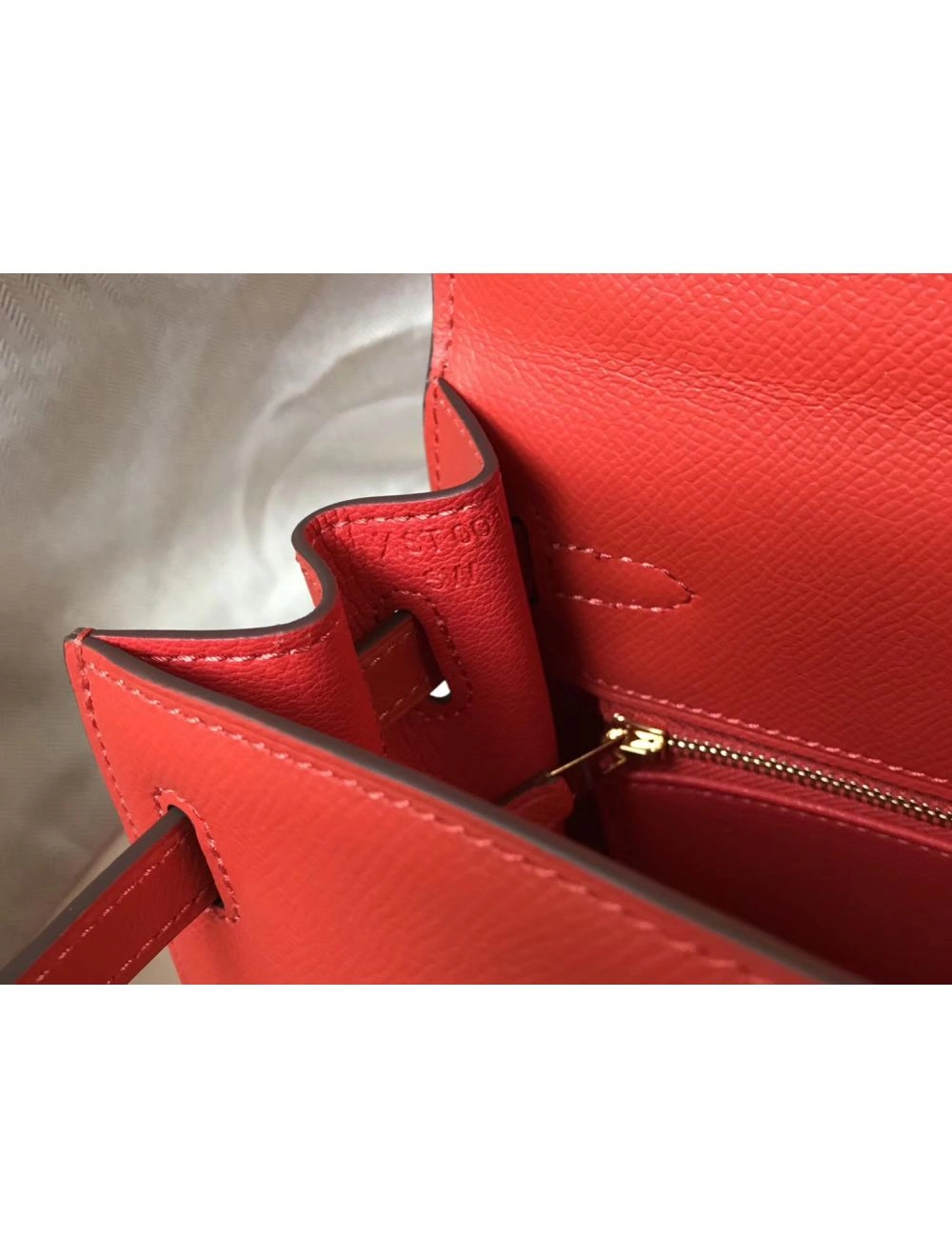Hermes Kelly 25cm Sellier Bag In Piment Epsom Leather