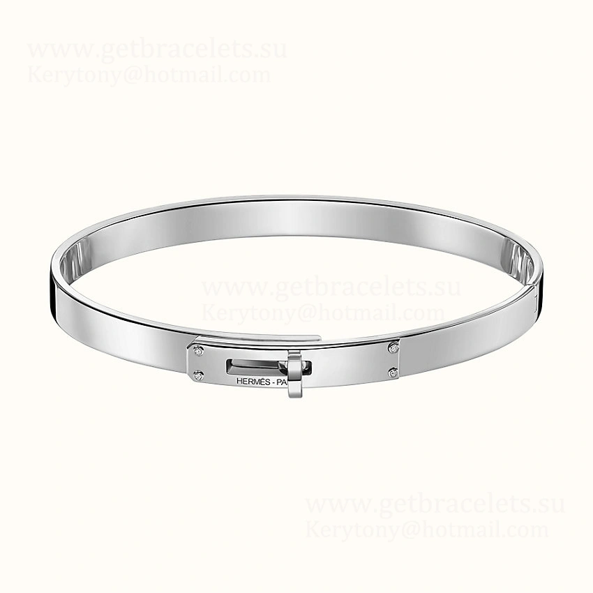Hermes Kelly Bracelet White Gold Wholesale
