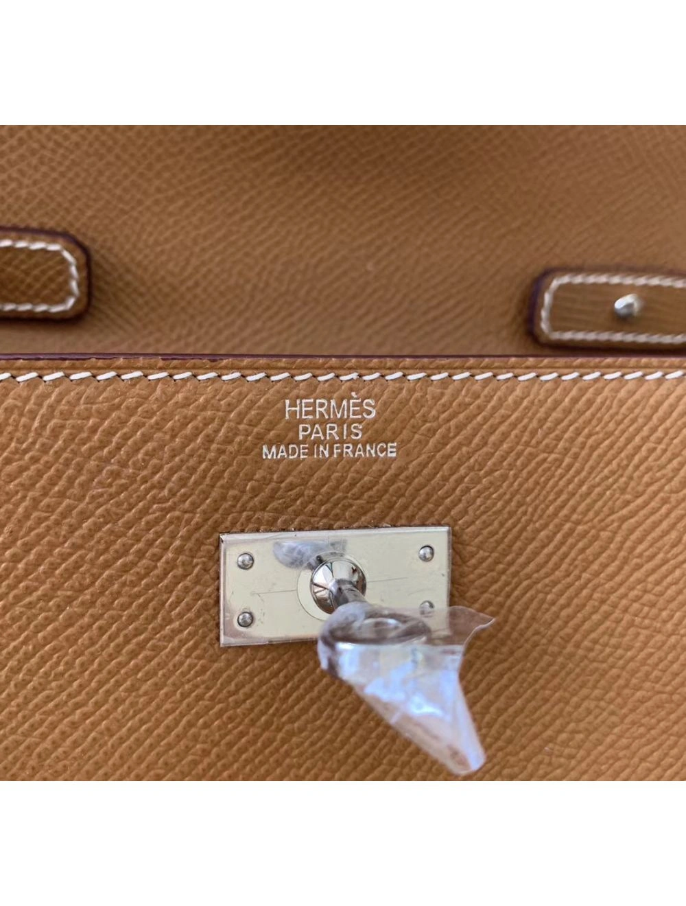 Hermes Kelly Classique To Go Wallet In Gold Epsom Calfskin
