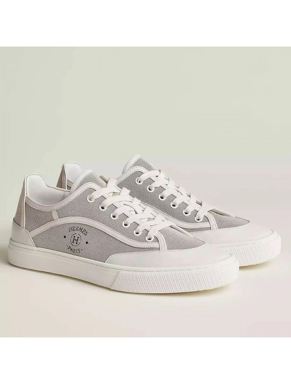 Hermes Men’s Get Sneakers in H Canvas