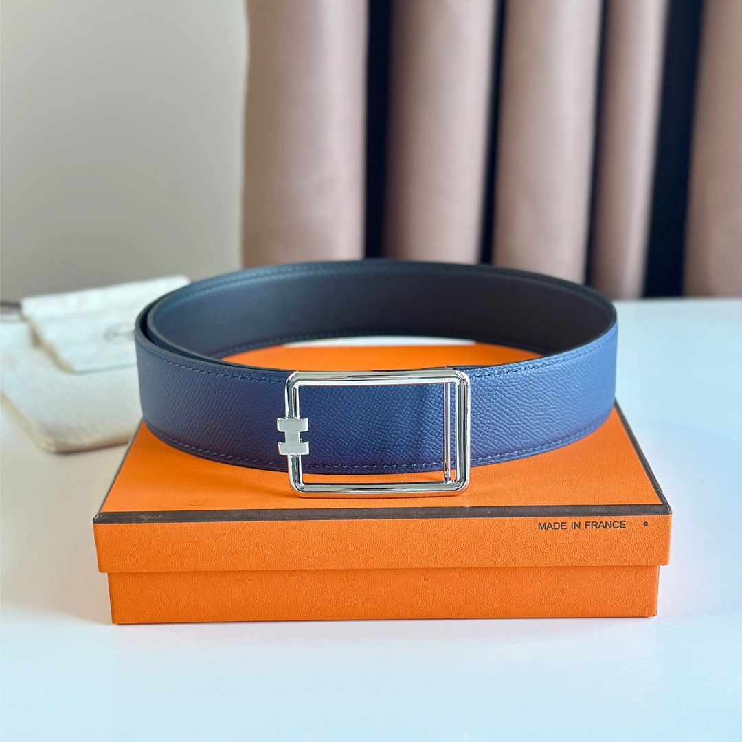 Hermes Mens Leather Belts Width 38mm 185