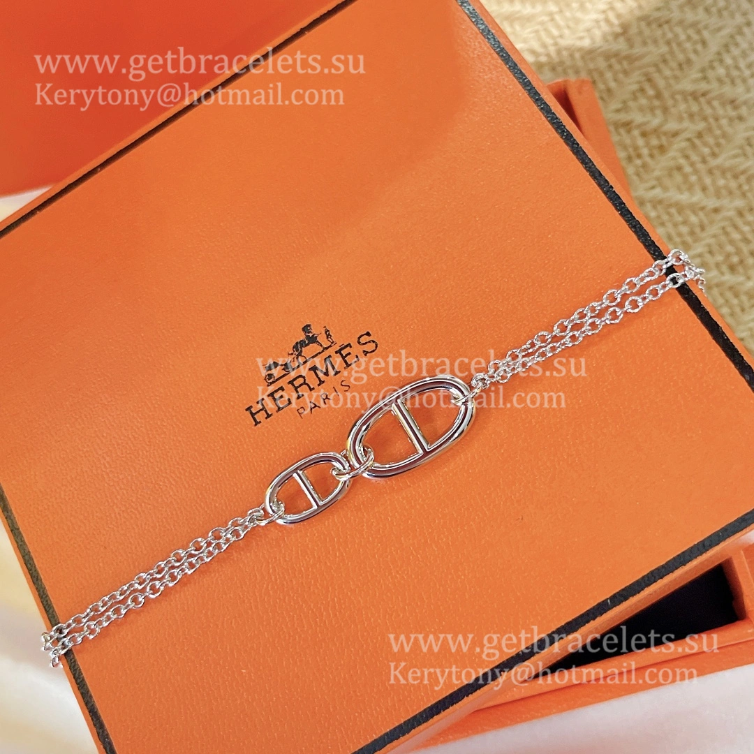 Hermes New Farandole Bracelet in Silver Jewelry Valentine Gift