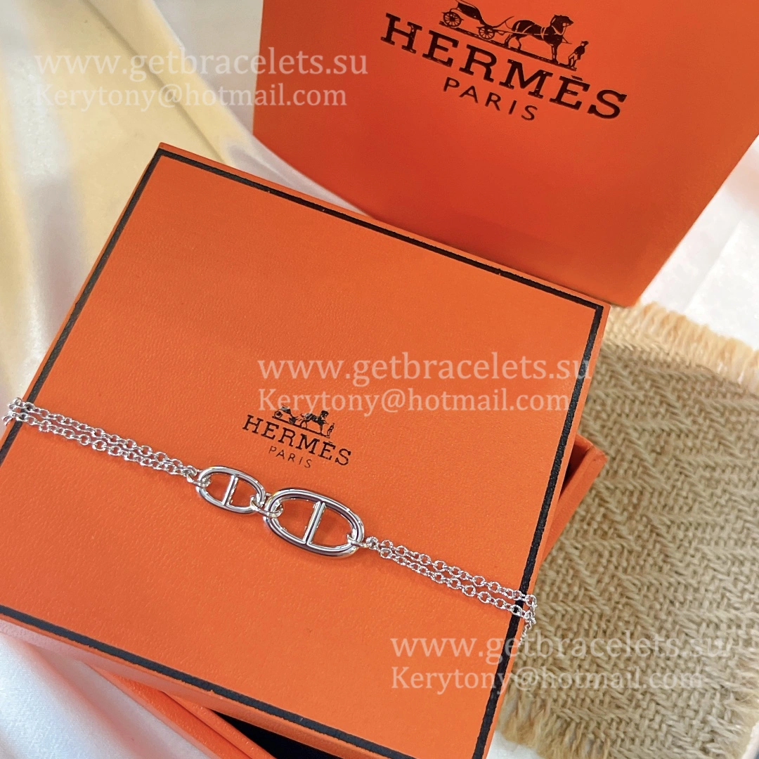 Hermes New Farandole Bracelet in Silver Jewelry Valentine Gift