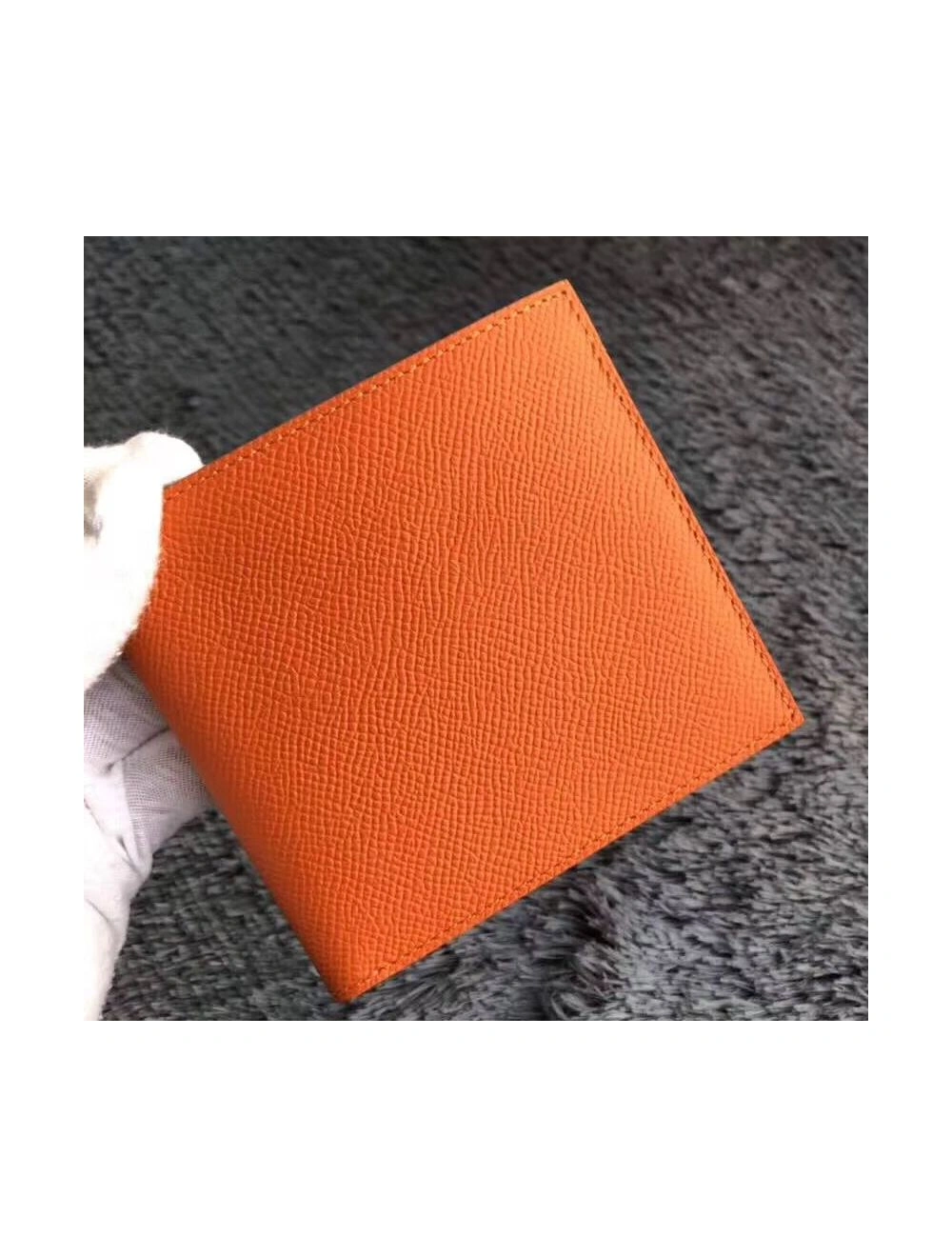 Hermes Orange MC2 Copernic Compact Wallet