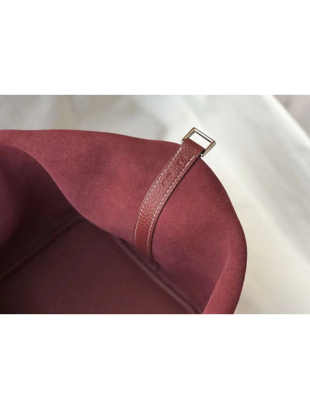 Hermes Picotin Lock 18 Bag In Bordeaux Clemence Leather