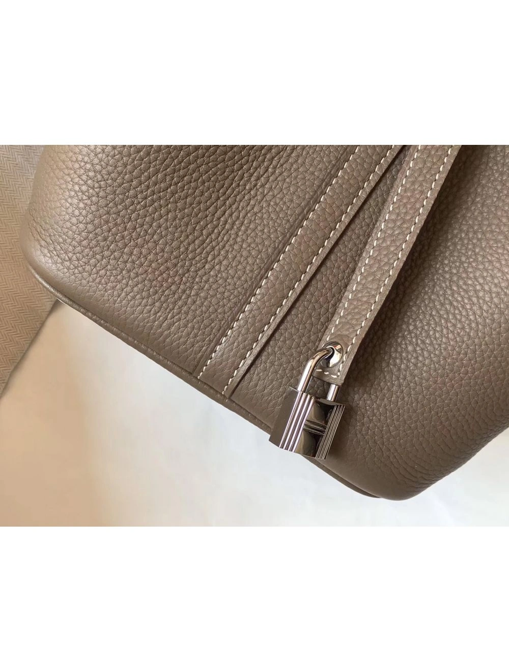Hermes Picotin Lock 18 Bag In Trench Clemence Leather