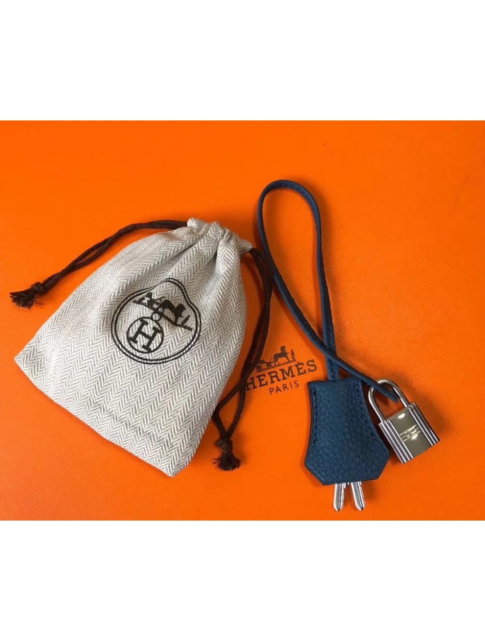 Hermes Picotin Lock 22 Bag In Blue Agate Clemence Leather