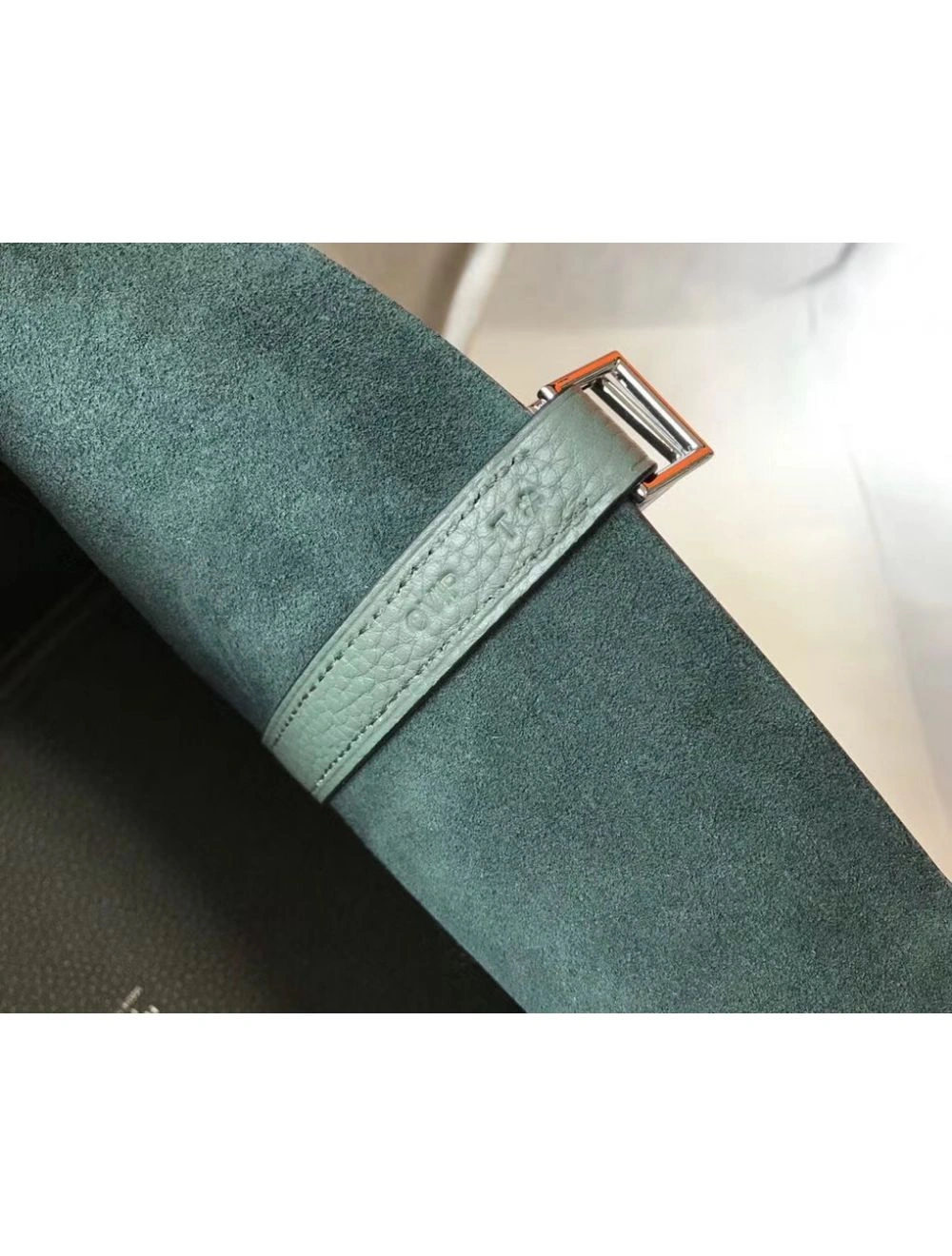 Hermes Picotin Lock 22 Bag In Vert Amande Clemence Leather