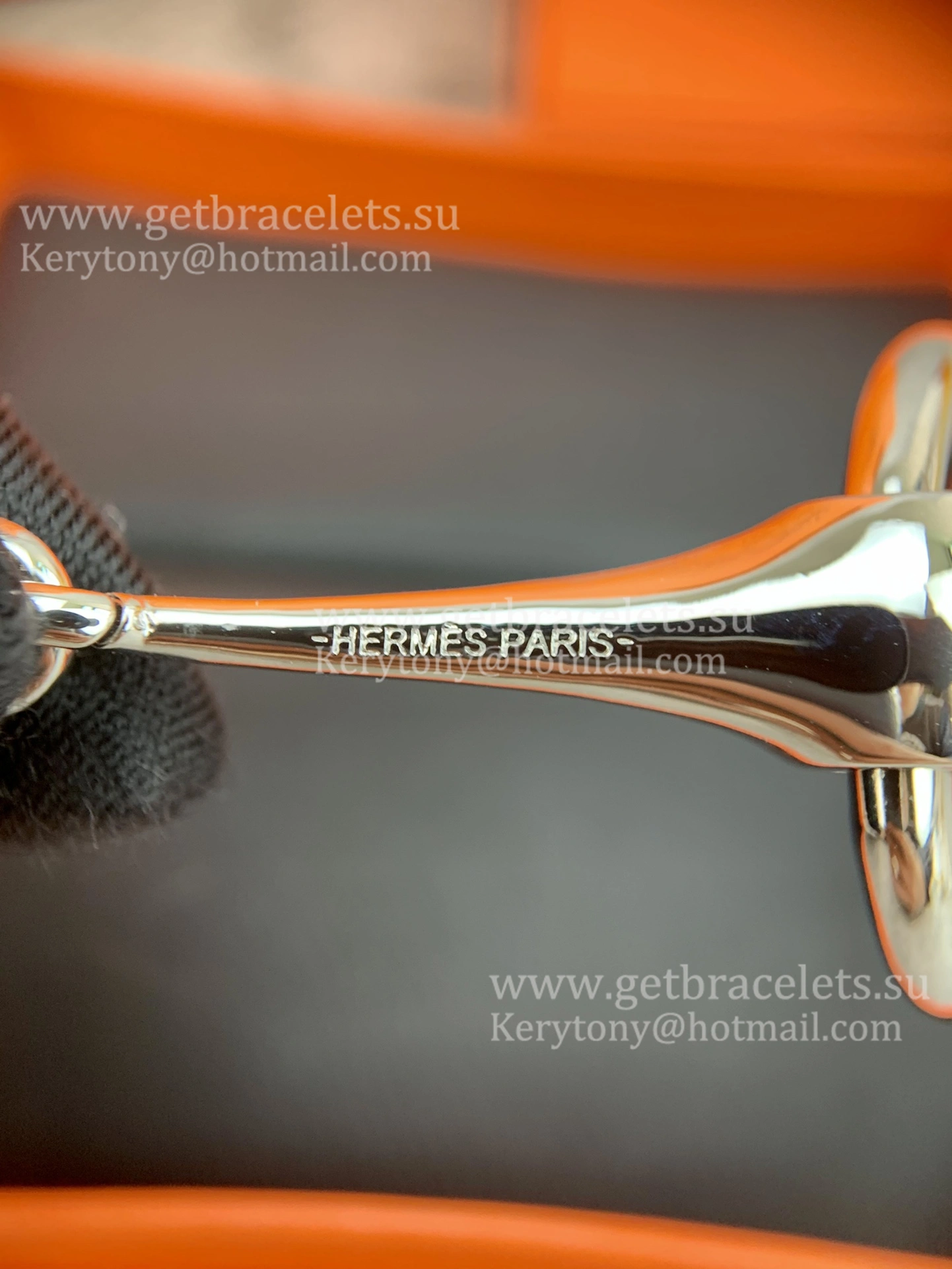 Hot Selling Hermes Mors Scarf Ring Buckle in White Gold