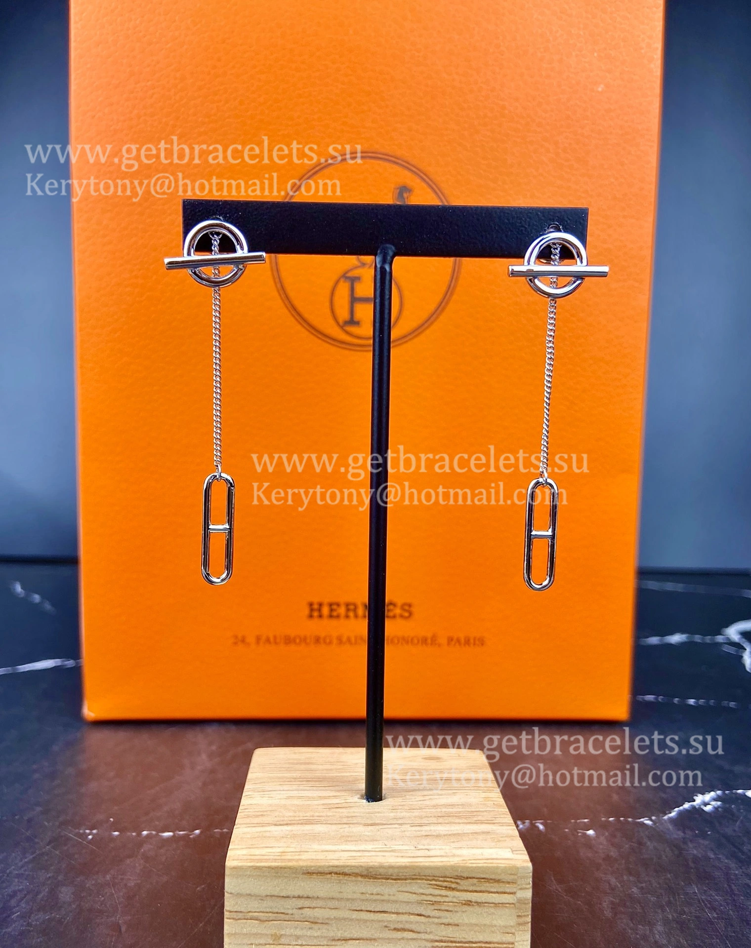 Knock-off Stylish Hermes Echappee Earrings Silver Yellow Gold Rose Gold