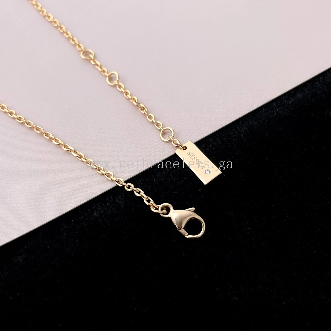 Messika Lucky Move PM Diamond Bracelet Yellow Gold White Gold