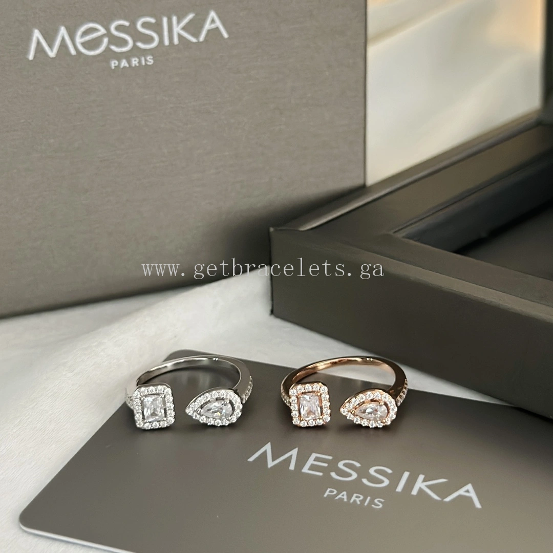 Messika My Twin Toi & Moi White Gold Rose Gold For Her Diamond Ring
