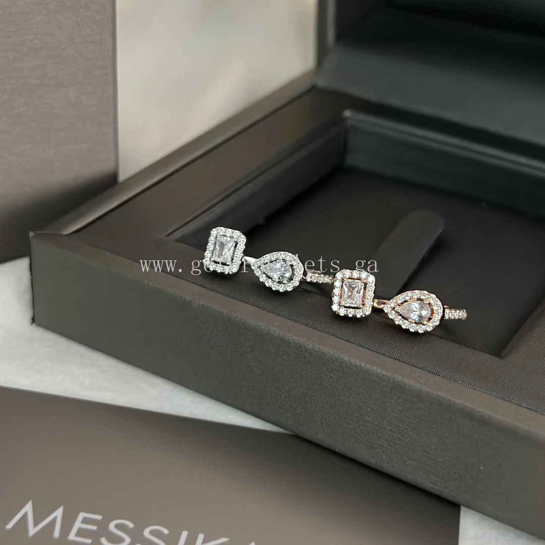 Messika My Twin Toi & Moi White Gold Rose Gold For Her Diamond Ring