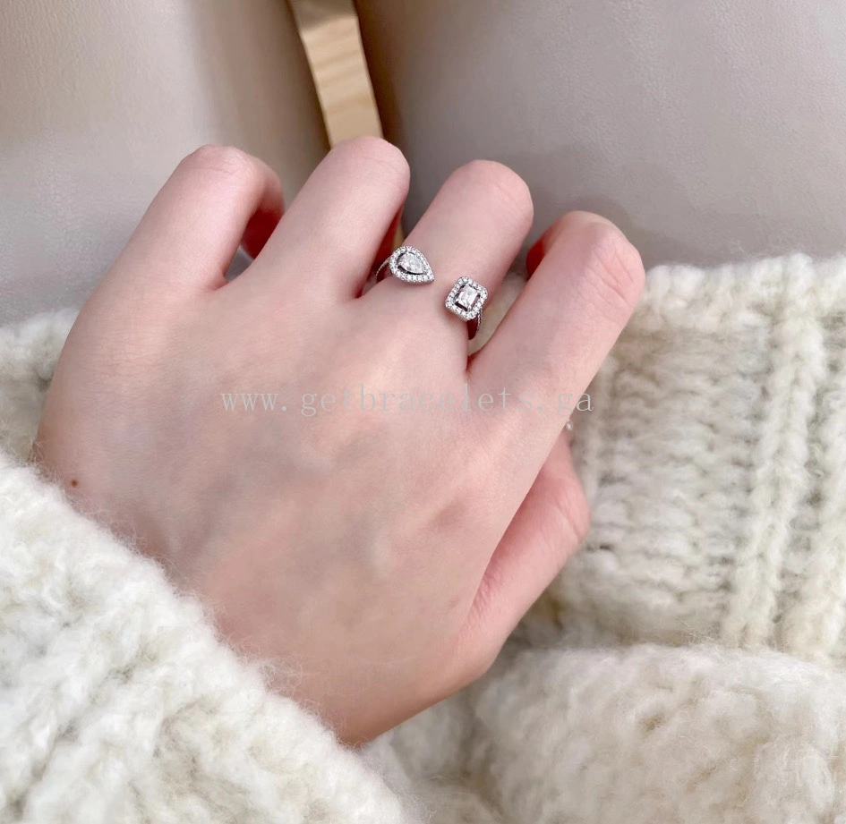 Messika My Twin Toi & Moi White Gold Rose Gold For Her Diamond Ring