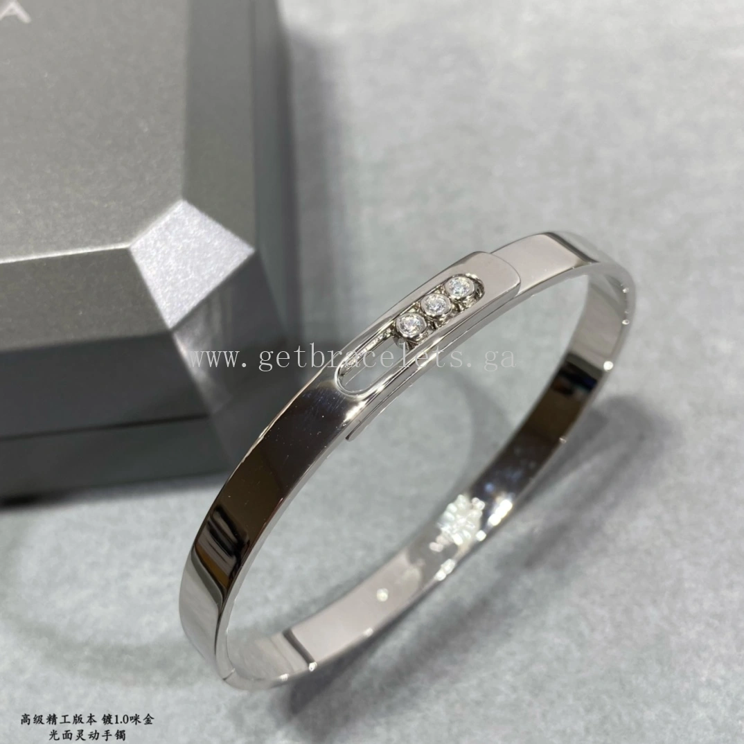 Messika Noa Bangle Yellow Gold White Gold Rose Gold