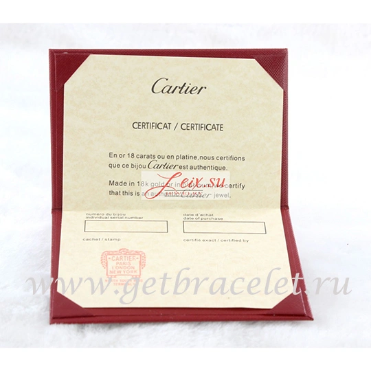 Original Cartier Love Bracelet Packaging Set