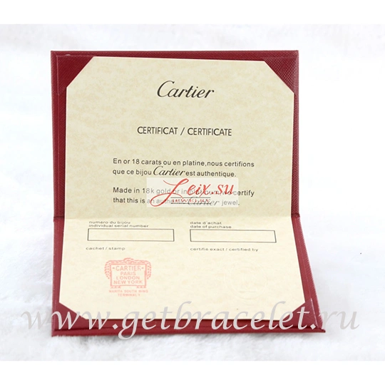 Original Cartier Necklace Packaging Set