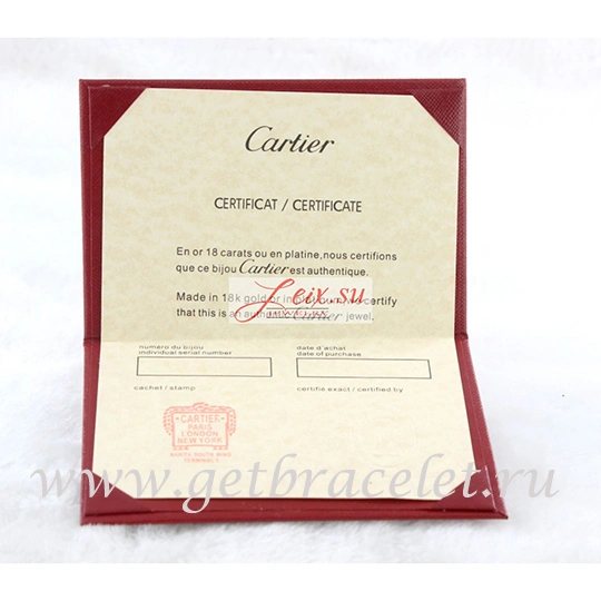 Original Cartier Rings and Earrings Packaging Set