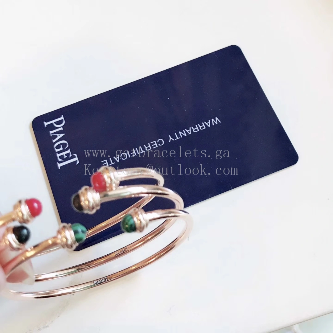 Piaget Possession Open Bangle Bracelet Rose Gold