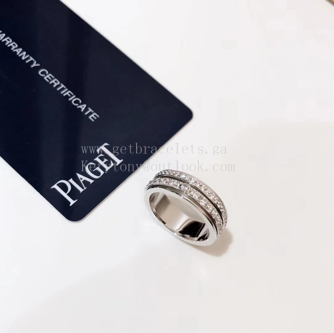 Piaget Possession White Rose Gold With Pave Diamonds