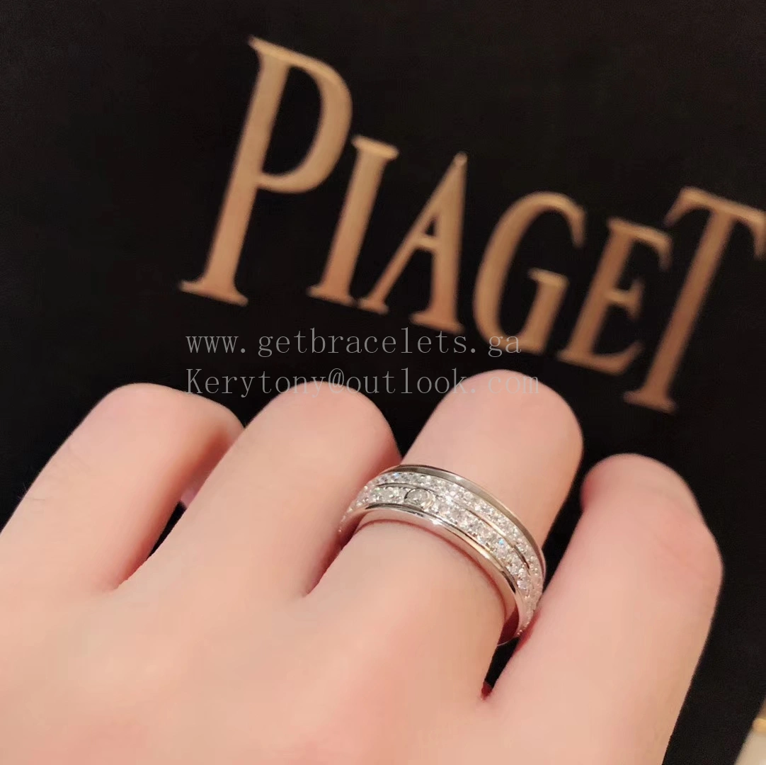Piaget Possession White Rose Gold With Pave Diamonds