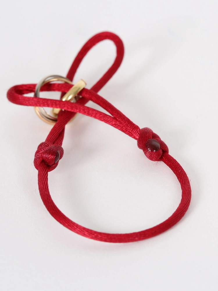 Replica Cartier Trinity Bracelet Red Cord