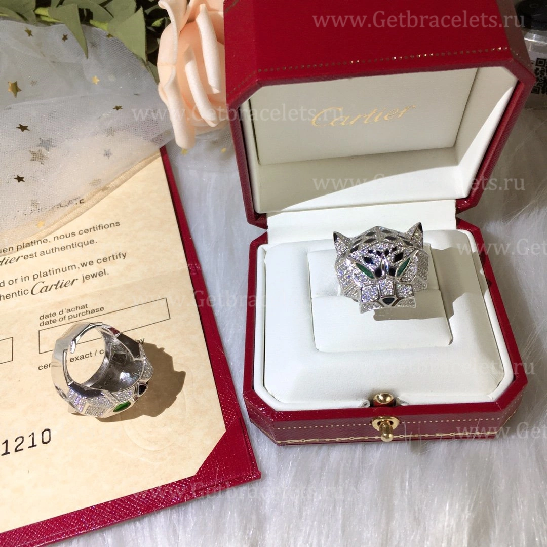 Replica Panthere de Cartier Ring CRB420004