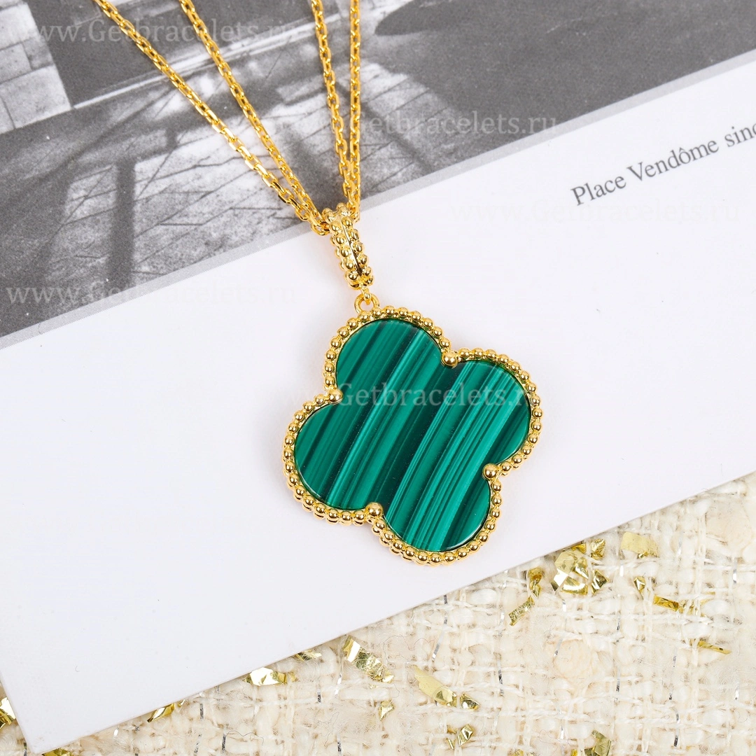 Replica Van Cleef Arpels Magic Alhambra Long Necklace 1 Motif Pendant 24mm