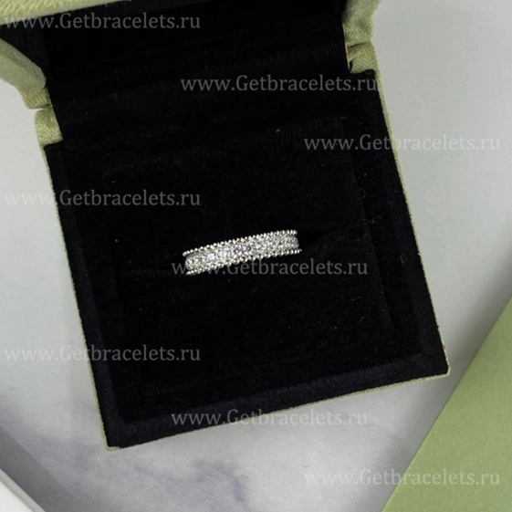 Replica Van Cleef Arpels Perlee 1 Row Diamonds Rings