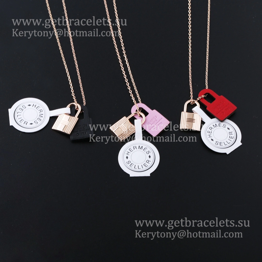 Top Hermes O’Kelly Pendant in Swift Calfskin with Gold Plated Hardware