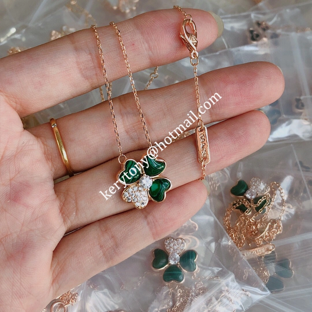 Top Sale Van Cleef Arpels Cosmos Clip Pendant Rose Gold With Diamond White Red Black Green Low Price