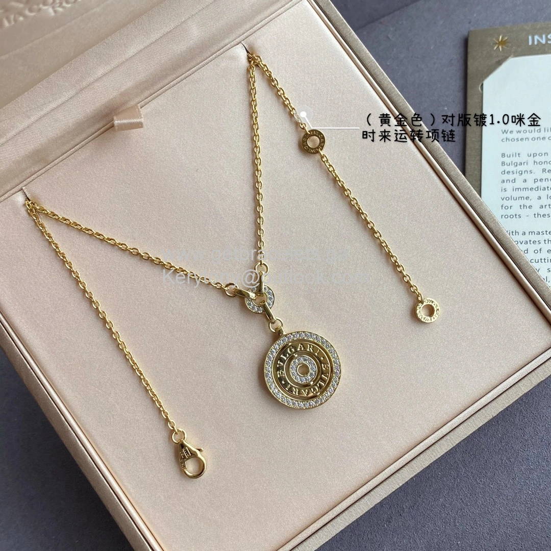 Transshipment Necklace Yellow Gold Rose Gold White Gold With Diamonds Replica