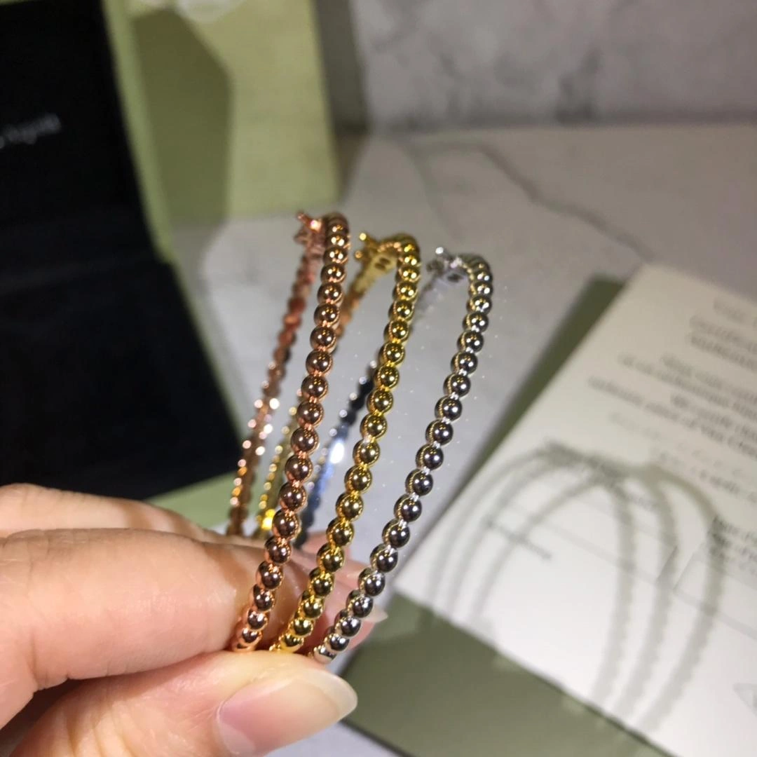 Van Cleef & Arpels Perlee Pearls of Gold Bracelet 3 Colors