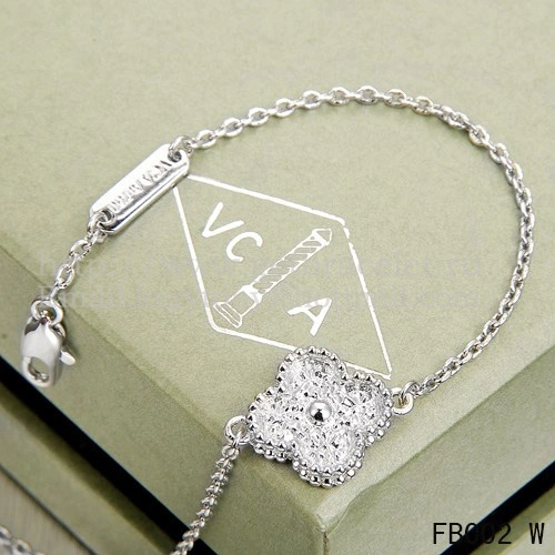 Van Cleef & Arpels Vintage Alhambra Bracelet White Gold