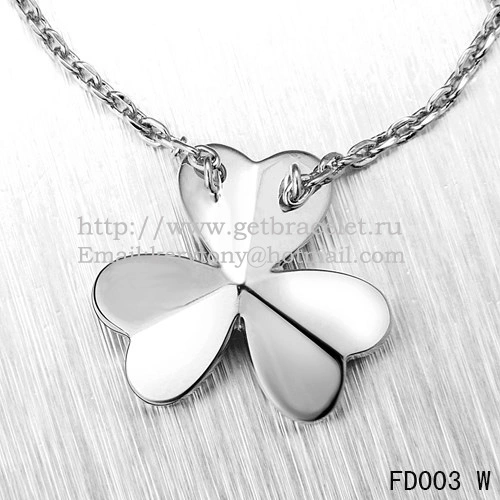 Van Cleef Arpels Frivole Necklace White Gold With Round Diamonds