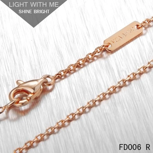 Van Cleef Arpels Pink Gold Perlee Pendant with Diamonds 5 Rows