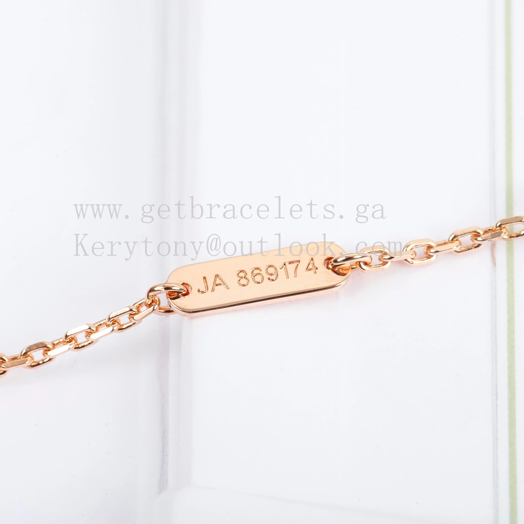 Van Cleef Arpels Sweet Alhambra Pendant Rose Gold