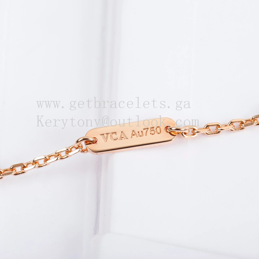 Van Cleef Arpels Sweet Alhambra Pendant Rose Gold