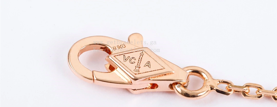 Van Cleef Arpels Sweet Alhambra Pendant Rose Gold