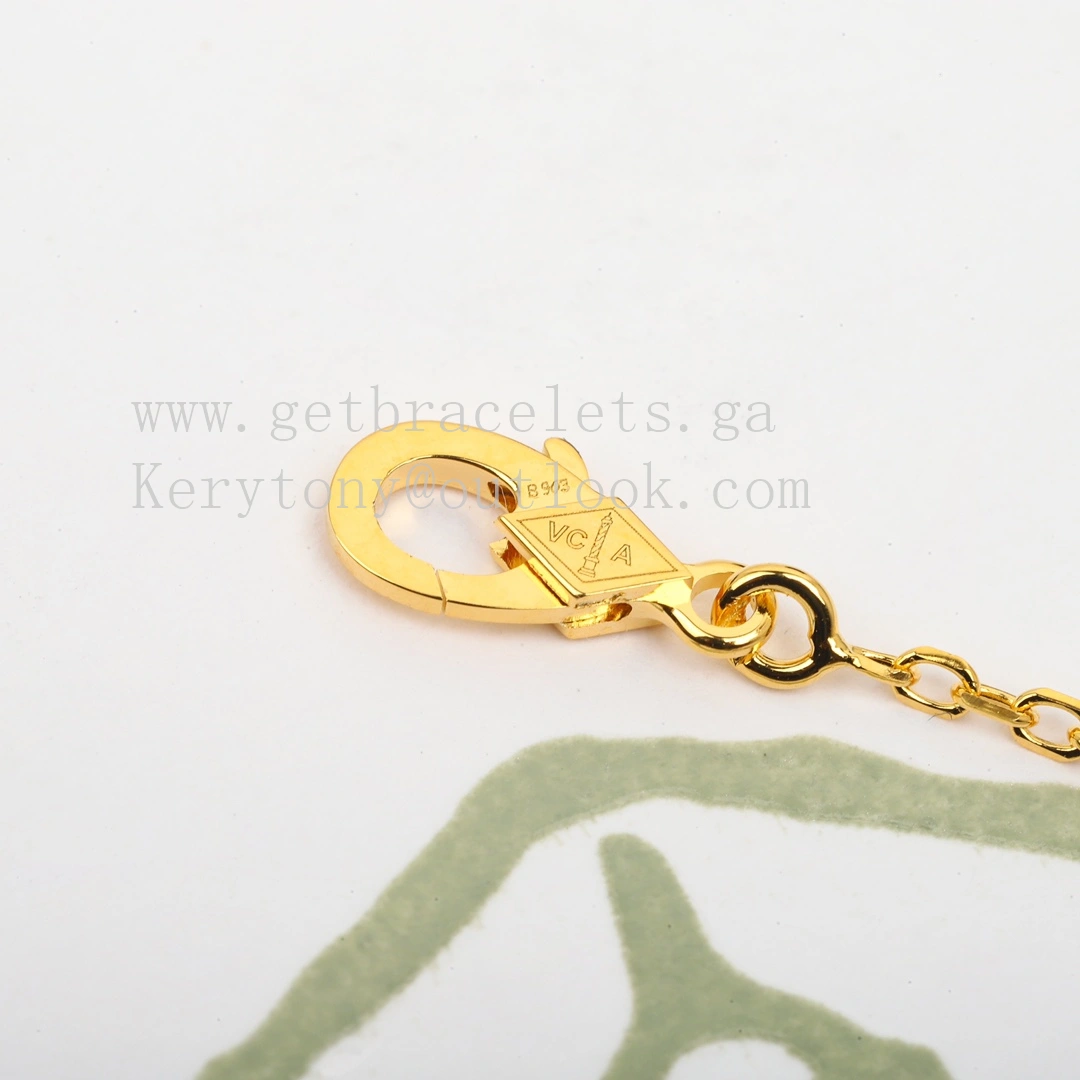 Van Cleef Arpels Two Butterfly Pendant Yellow Gold With Diamonds