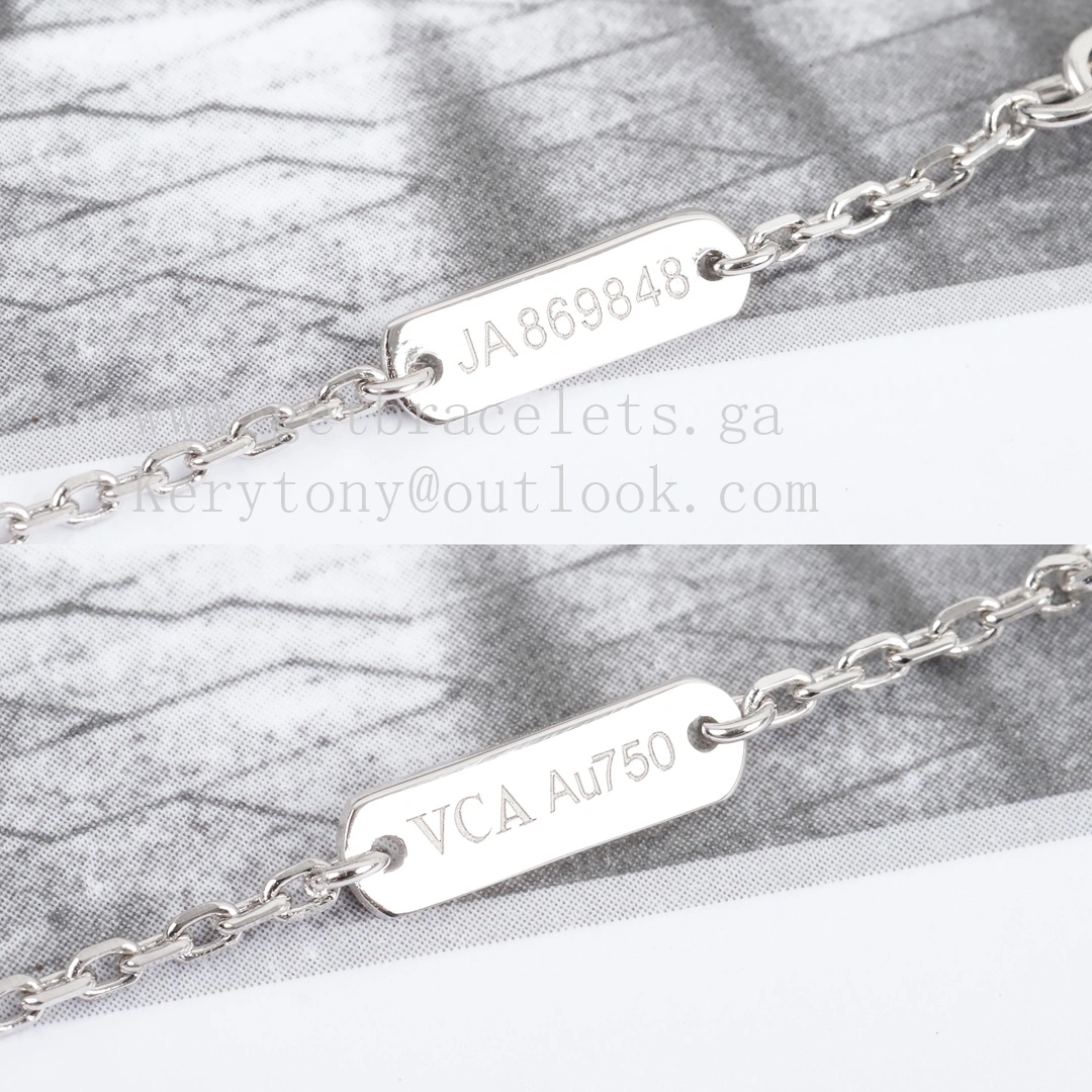 Van Cleef Arpels Vintage Alhambra Pendant Sliver Motifs With Diamond