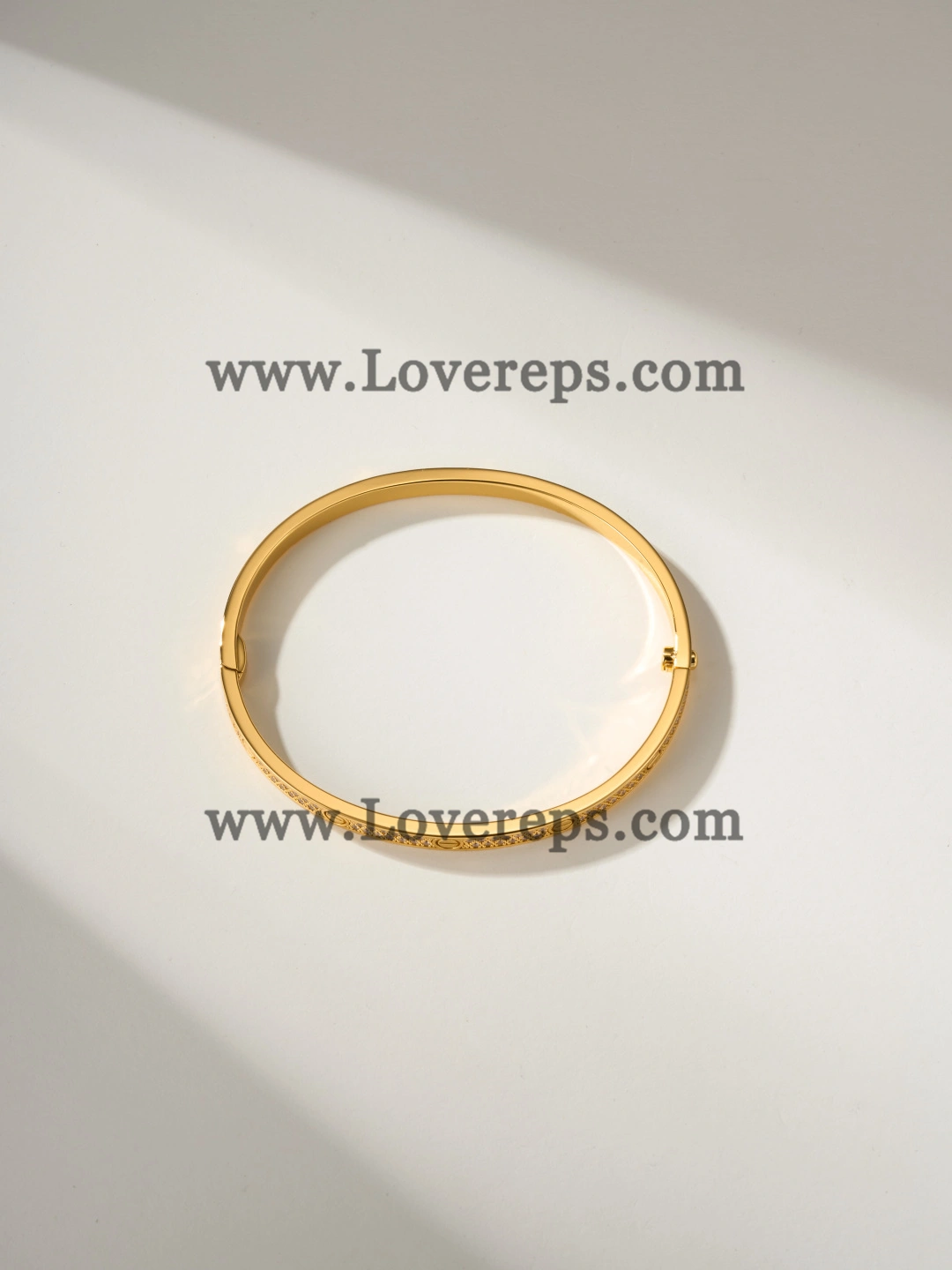 Wax Setting) Cartier Love Bracelet Small Model With Pave Diamonds White Gold Yellow Gold Rose Gold