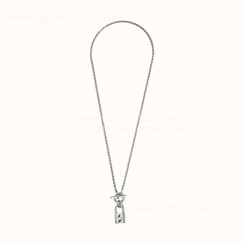 Wholesale Hermes Cadenas Kelly Pendant in Sliver