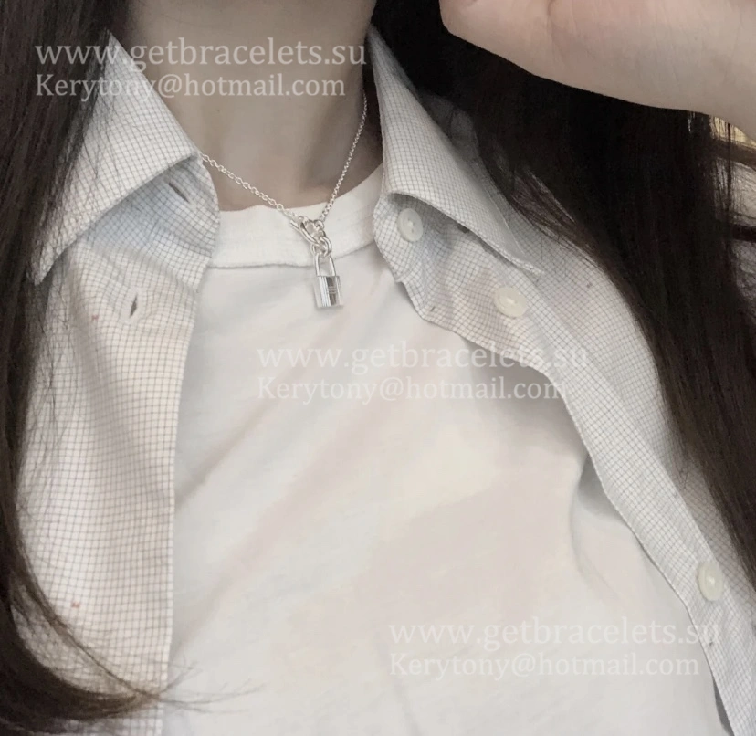 Wholesale Hermes Cadenas Kelly Pendant in Sliver