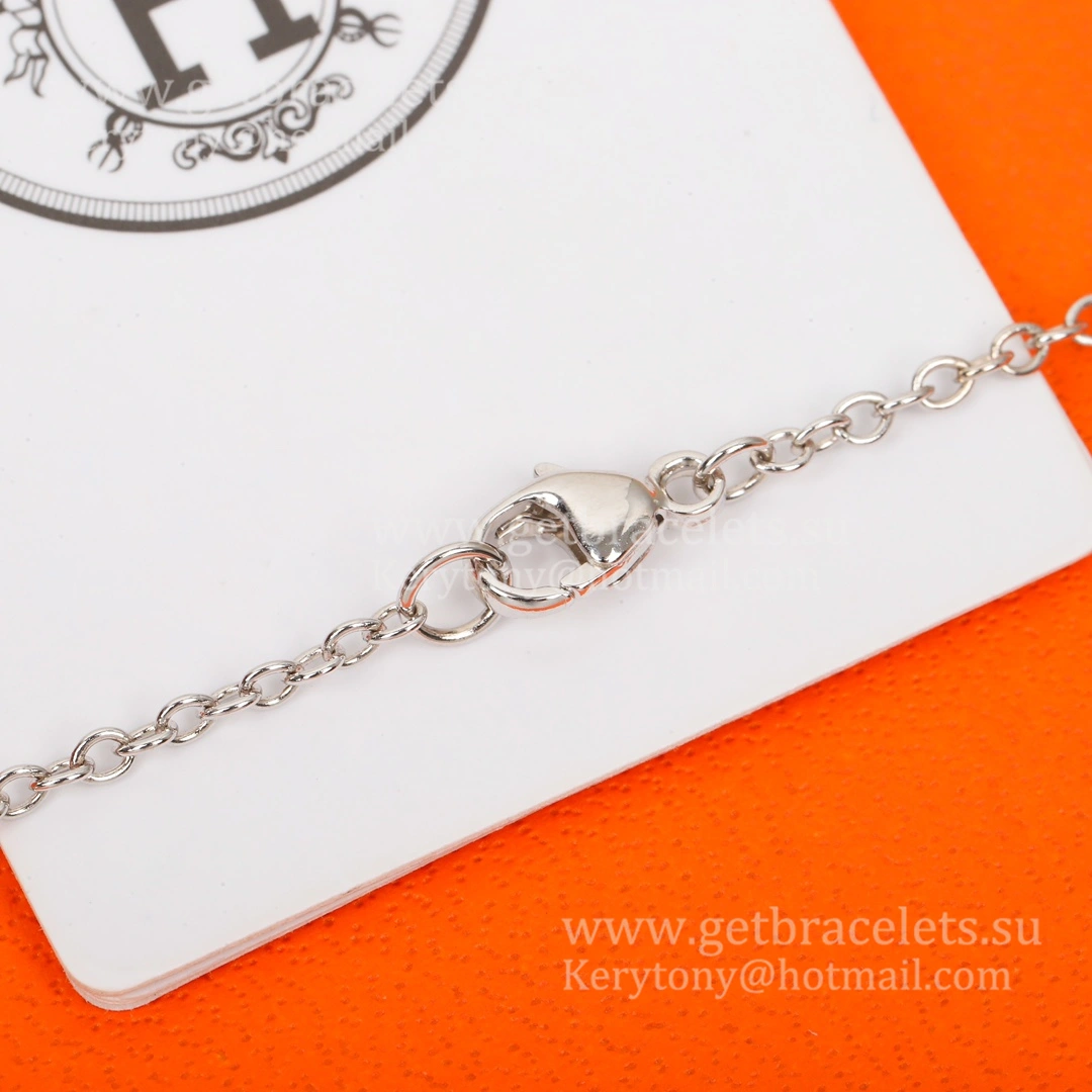 Women’s Latest Style Hermes Trio Farandole Necklace in Sliver