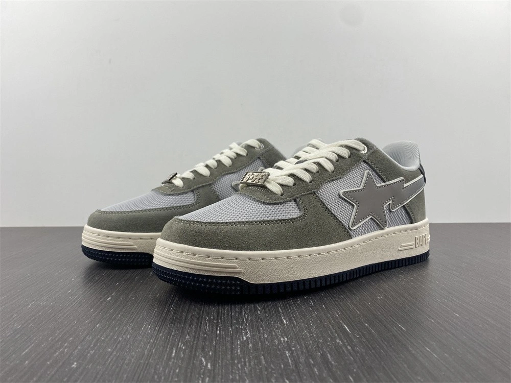 FastDry A Bathing Ape Bape SK8 Sta Green Grey 686