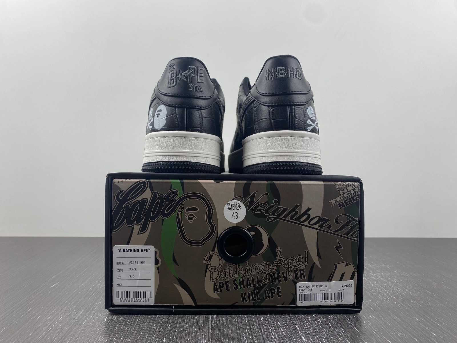 Timeless A Bathing Ape Bape Sta Black MK20230905- 667